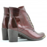 Women boots 3299 patent bordo