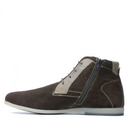 Men boots 474 cafe velour 
