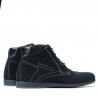 Men boots 474 black velour 