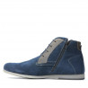 Men boots 474 indigo velour