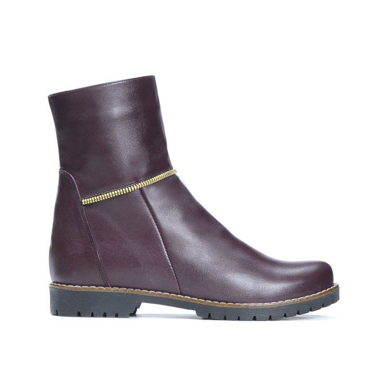 Women boots 3306 bordo