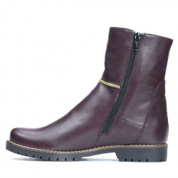 Women boots 3306 bordo