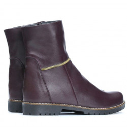 Women boots 3306 bordo