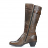 Women knee boots 3235 a cafe