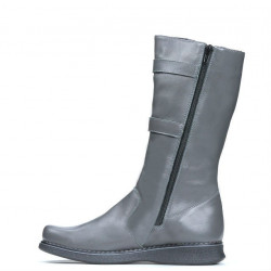 Women knee boots 292 gray