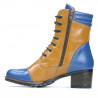Women boots 3279 indigo+brown