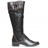 Women knee boots 233 cafe balon