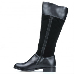 Women knee boots 3232 black combined