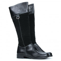 Women knee boots 3232 black combined
