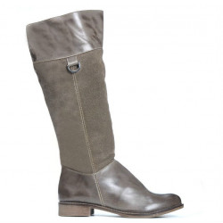Women knee boots 3232 a cafe