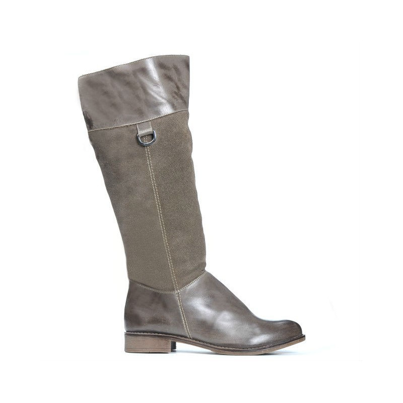 Women knee boots 3232 a cafe