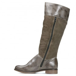 Women knee boots 3232 a cafe