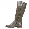 Women knee boots 3232 a cafe