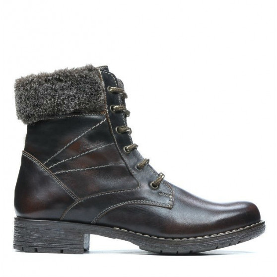 Women boots 3253 a brown