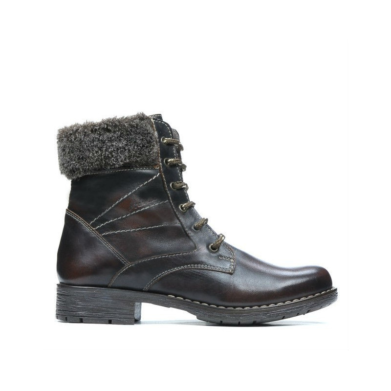 Women boots 3253 a brown