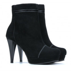 Women boots 1130 black antilopa 
