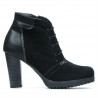 Women boots 1137 black antilopa combined