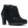 Women boots 1137 black antilopa combined
