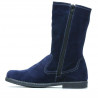 Women knee boots 3242 indigo velour