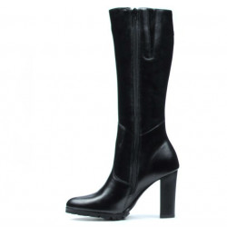 Women knee boots 1163 black