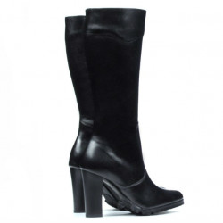 Women knee boots 1163 black