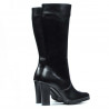 Women knee boots 1163 black