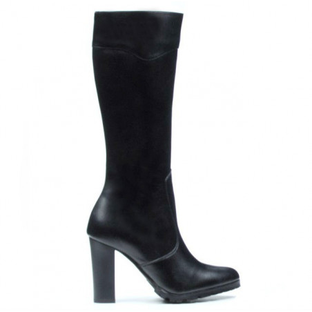 Women knee boots 1163 black