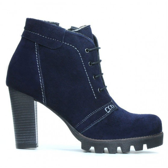 Women boots 1137 indigo antilopa