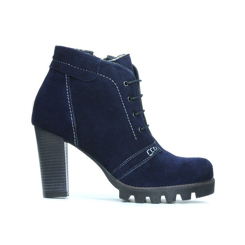 Women boots 1137 indigo antilopa