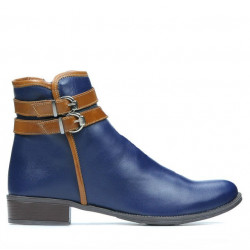 Women boots 3262 indigo+brown