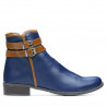 Women boots 3262 indigo+brown