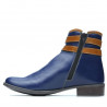 Women boots 3262 indigo+brown
