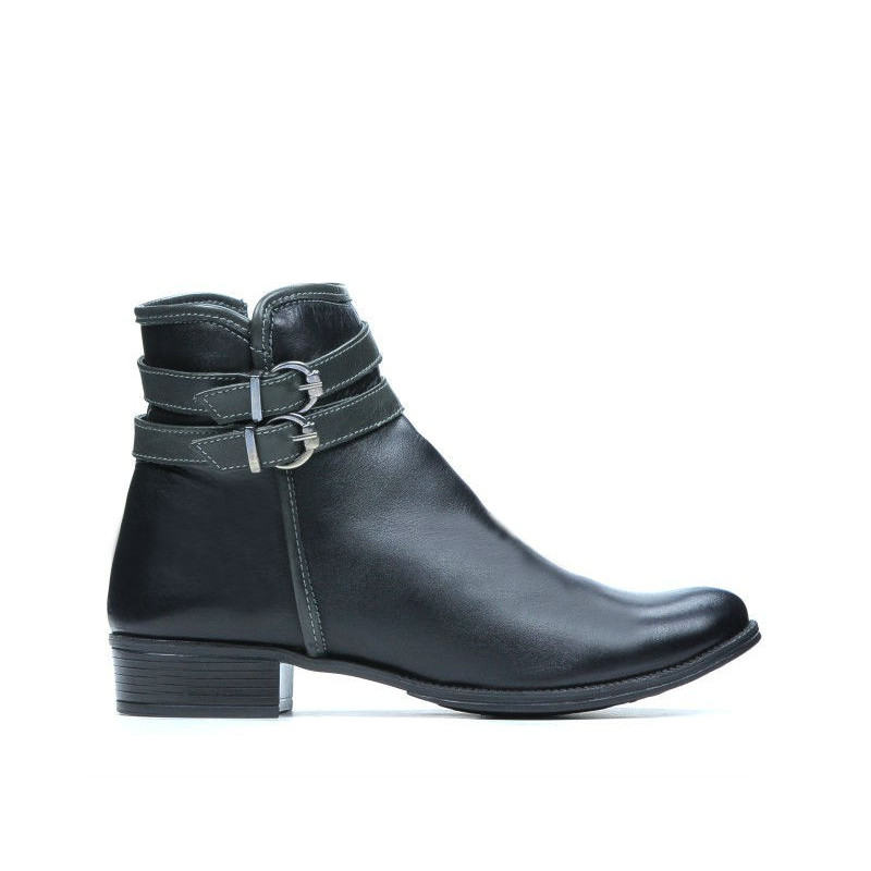 Women boots 3262 black+gray