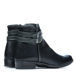 Women boots 3262 black+gray