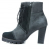 Women boots 1135 gray antilopa+black