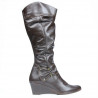 Women knee boots 230 cafe