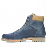Men boots 489 tuxon indigo+brown