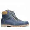 Men boots 489 tuxon indigo+brown