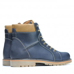 Men boots 489 tuxon indigo+brown