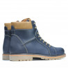 Men boots 489 tuxon indigo+brown