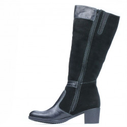 Women knee boots 3260 black combined
