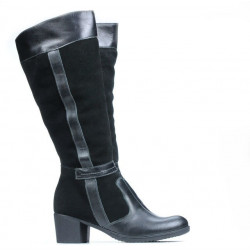 Women knee boots 3260 black combined