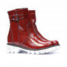 Children boots 33c patent burgundy