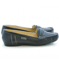 Women loafers, moccasins 619 black