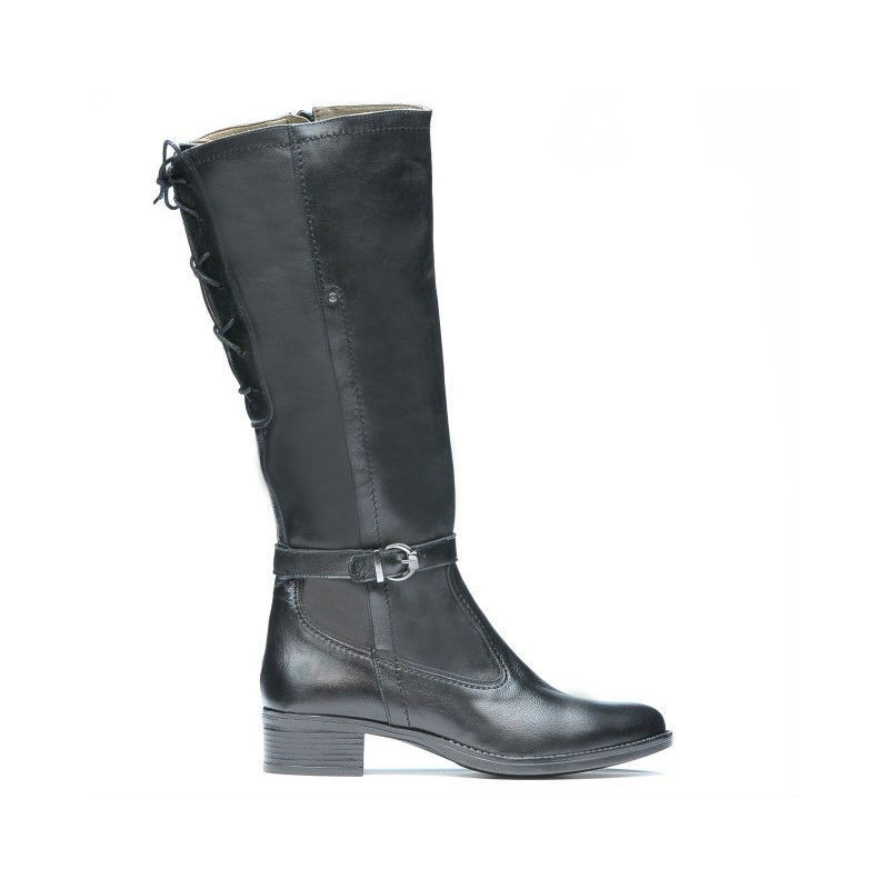 Women knee boots 3303 black