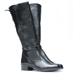 Women knee boots 3303 black