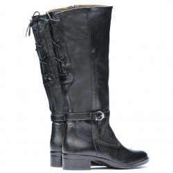 Women knee boots 3303 black