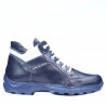 Teenagers boots 436 indigo+white
