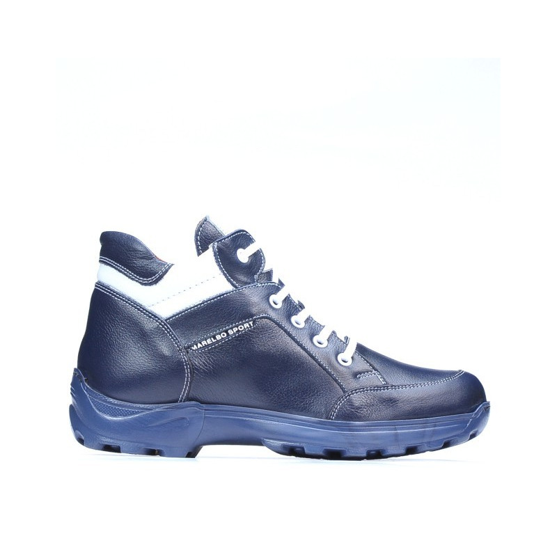 Teenagers boots 436 indigo+white
