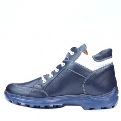 Teenagers boots 436 indigo+white